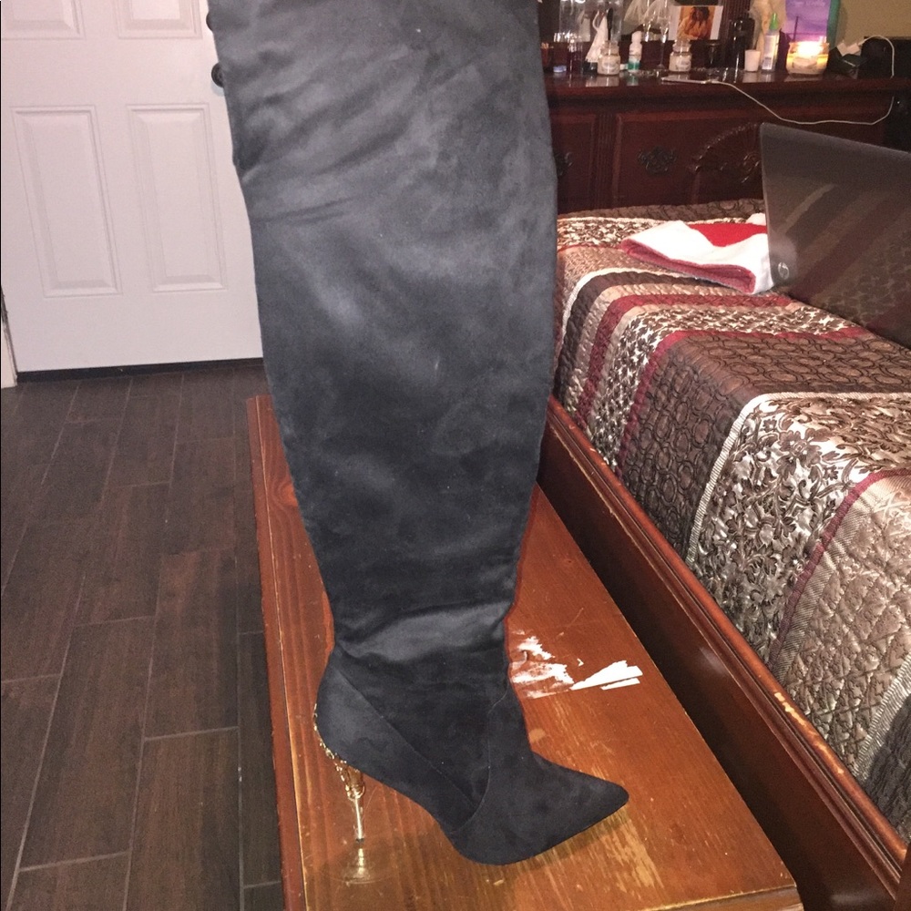 Charlize Glam Stiletto Boots